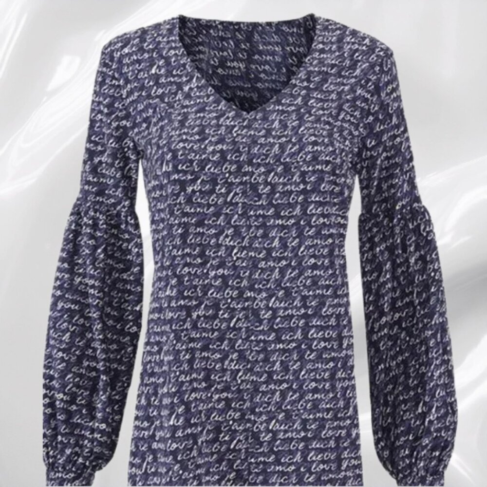 CAbi Te Amo Blouse Size M  #5336